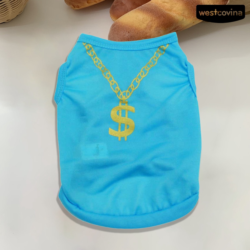 [COD]♞Áo Thun Không Tay Mềm Mại Thoải Mái Dành Cho Cún Cưng