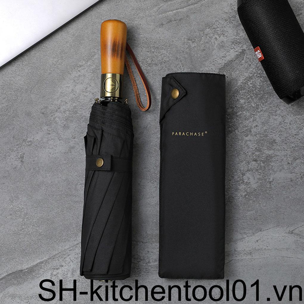 Dù Gấp Tự Động Cỡ Lớn Chống Nắng / Gió Tiện Dụng Cho Nam Và Nữ