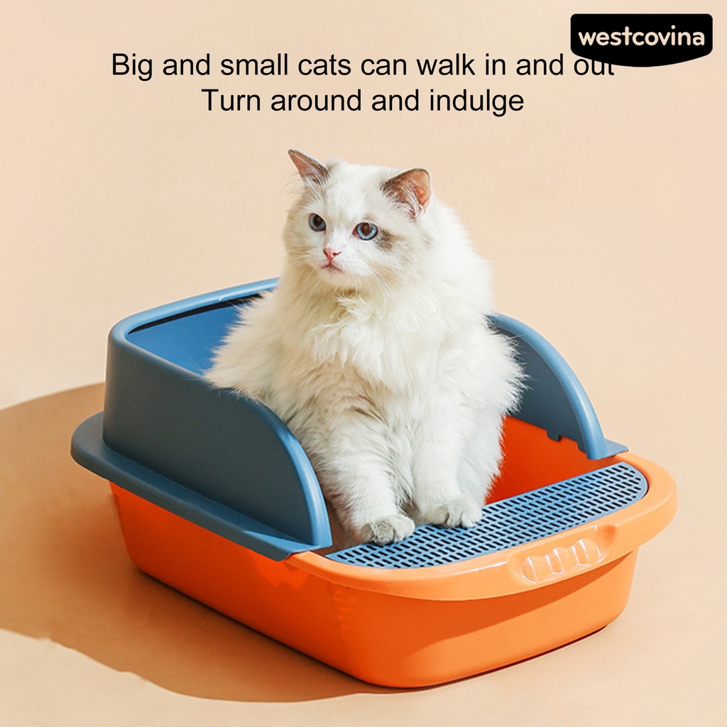 [COD]♞Hộp Rào Bảo Vệ Mèo Chống Văng Màu Sắc Tương Phản Có Thể Tháo Rời Tiện Dụng
