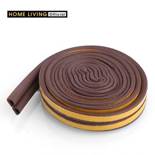 Nẹp xốp khe cửa có keo cách âm chống tiếng ồn chống bụi chống hơi lạnh thất thoát,(2 mét)