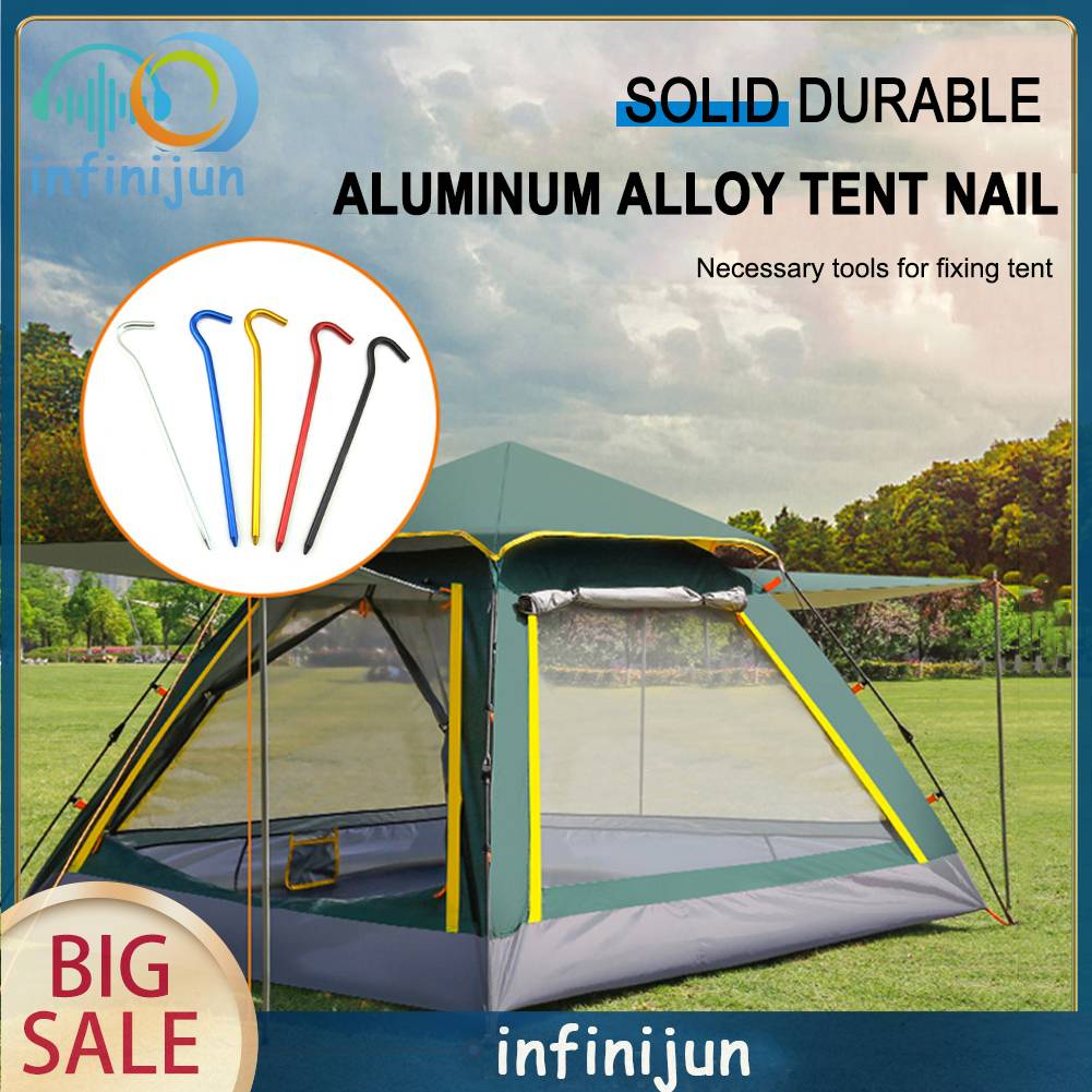 Set 4 Cọc Giăng Lều Trại 18cm Tiện Lợi