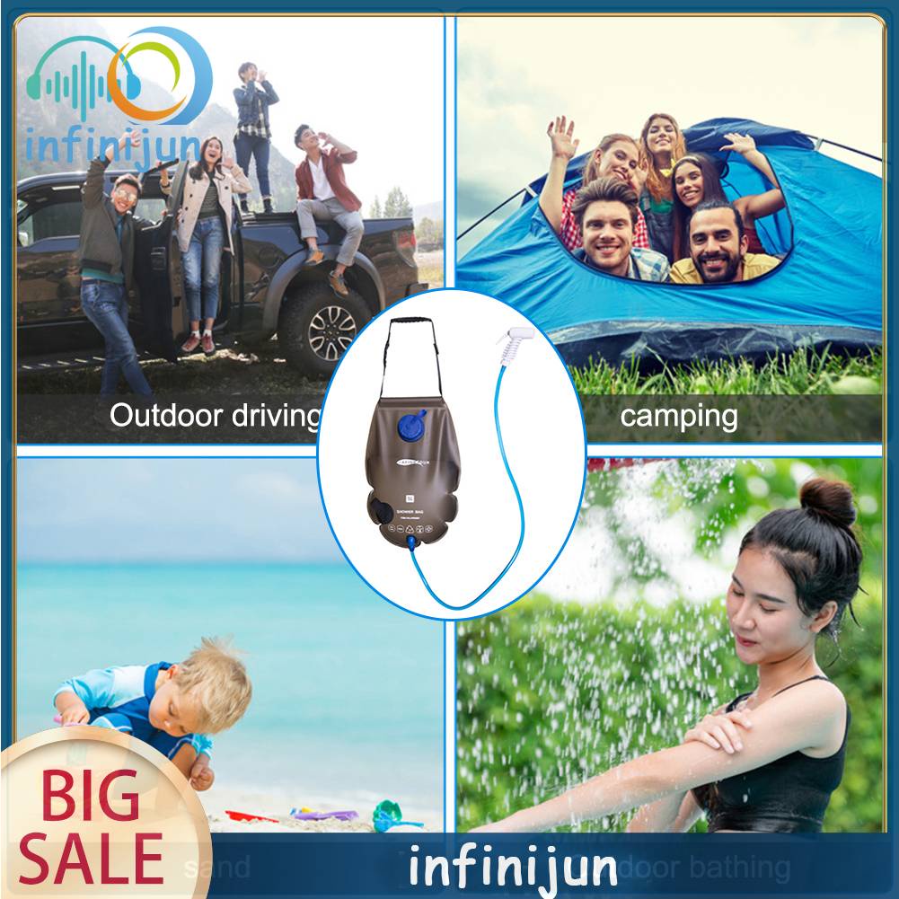 Túi Đựng Nước Bằng TPU 5L Tiện Dụng Khi Đi Cắm Trại