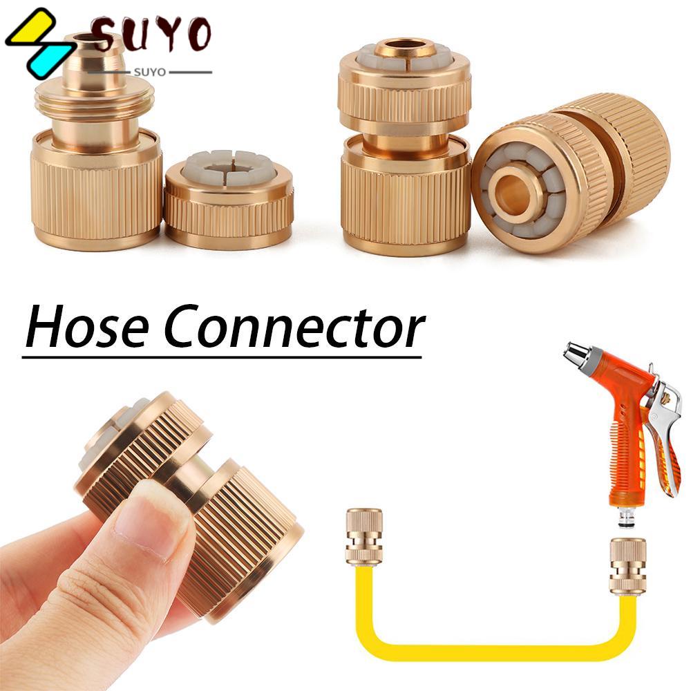 SUYO Đầu Nối Ống Nước 1 / 2 &quot;Bằng Đồng Thau Chất Lượng Cao