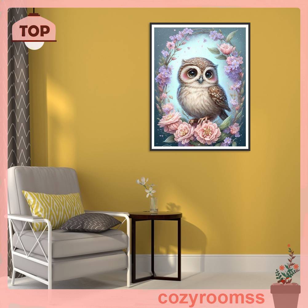 Bộ Tranh Sơn Dầu Vẽ Tay Động Vật DIY