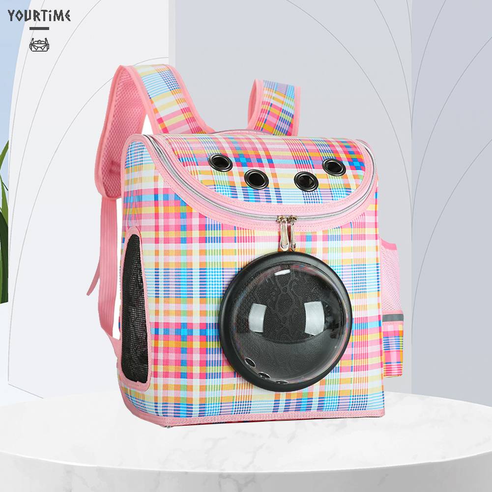 Ba Lô Địu Thú Cưng Thiết Kế Trong Suốt Thoáng Khí Tiện Dụng