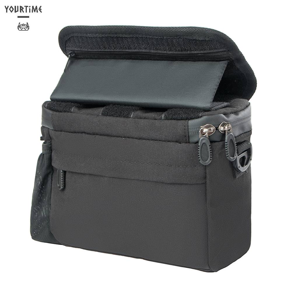 Túi Đựng Điện Thoại Gắn Tay Lái Xe Đạp Bằng Chất Liệu Nylon Nhỏ Gọn Tiện Lợi