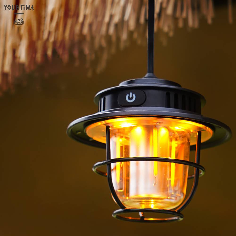 Đèn Cắm Trại 200 Lumens Phong Cách Vintage