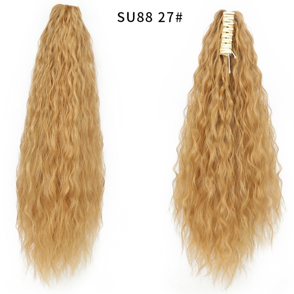 Tóc Giả Đuôi Ngựa Xoăn Dài 22Inch Thời Trang Cho Nữ