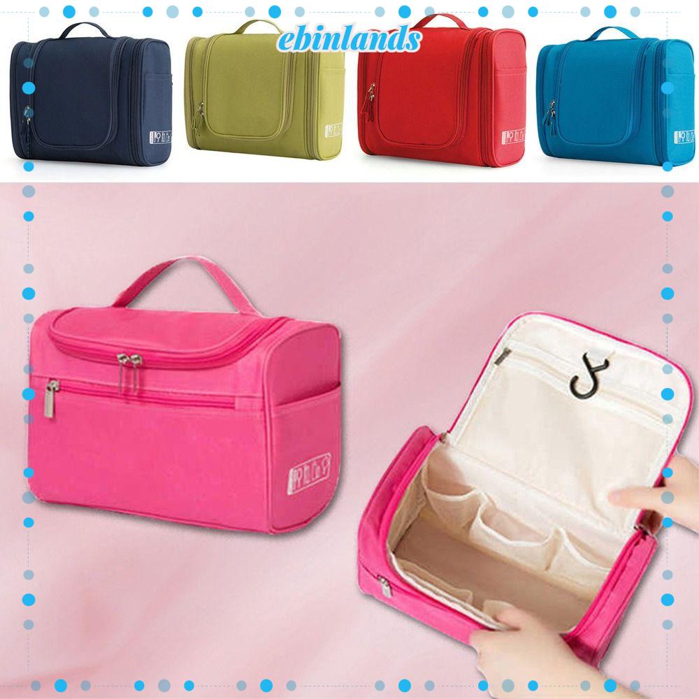 EBINLANDS Túi Đựng Mỹ Phẩm Cỡ Lớn Đa Năng Có Thể Gấp Gọn Tiện Dụng