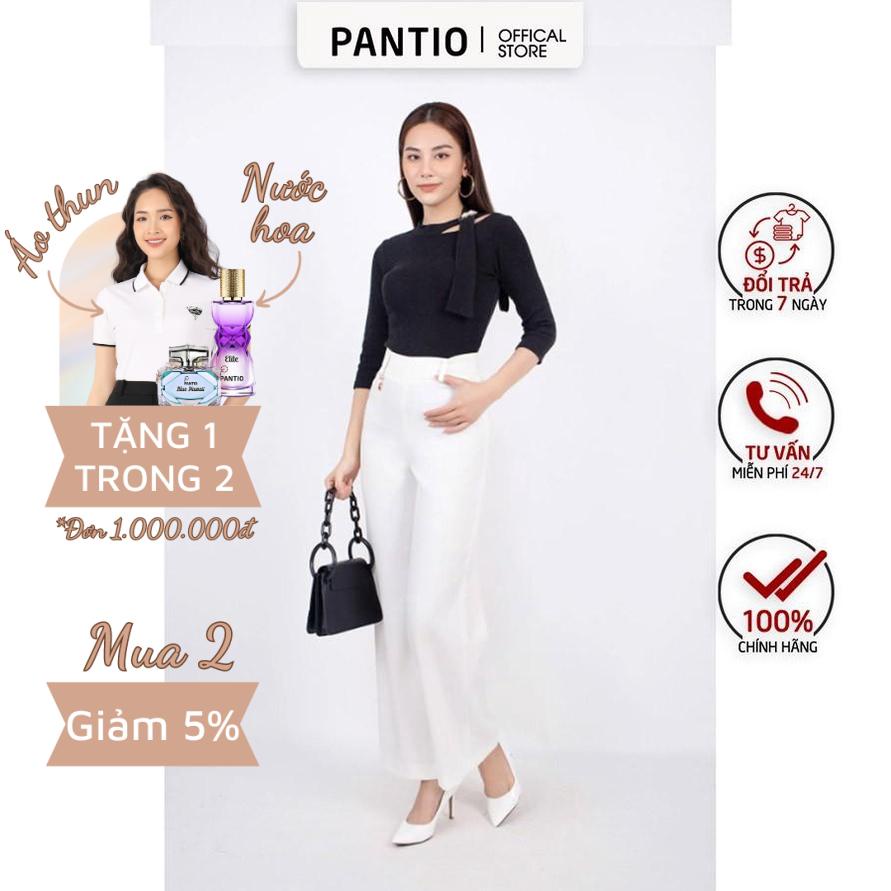 FAT7276 - Áo thun dạo phố vải len dáng ôm tay lỡ - PANTIO