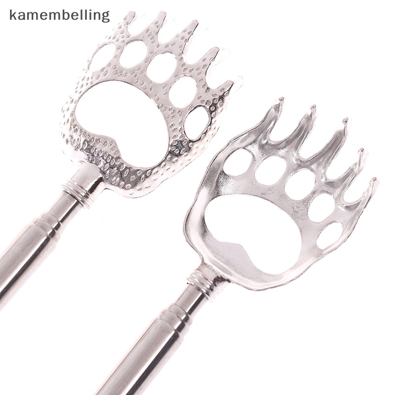 Kamembelling Dụng Cụ Gãi Lưng Hình Móng Vuốt Gấu Mềm Có Thể Thu Gọn