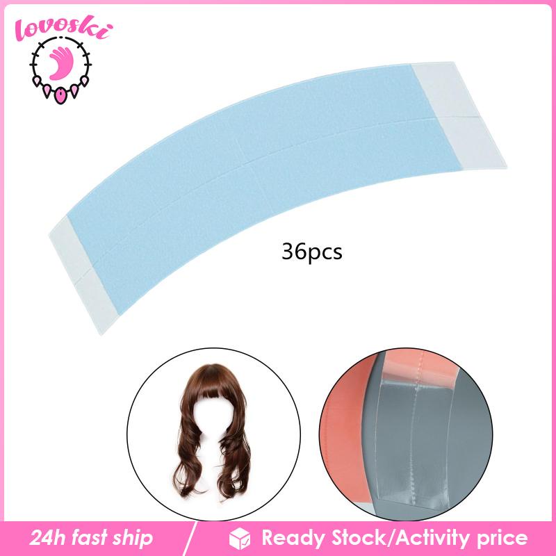 Bộ 36 Miếng Băng Keo Hai Mặt Trong Suốt Dùng Tạo Kiểu Tóc