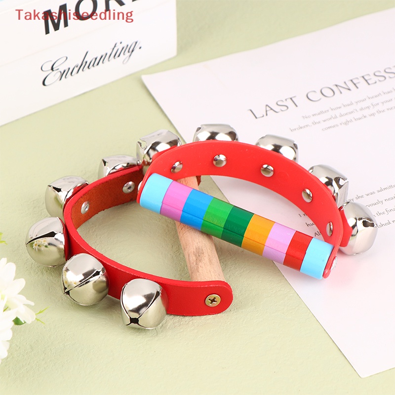 1 Chuông Lắc Cầm Tay Hình Móng Ngựa + 5 Chuông Cho Bé