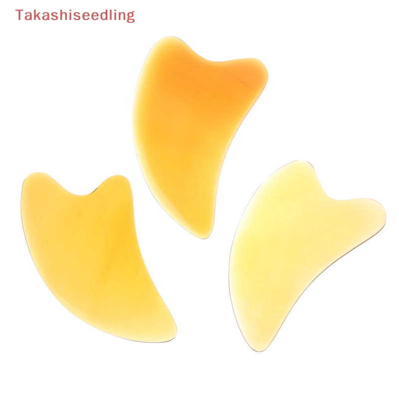 (Takashiseedling) Tấm Cạo Mát Xa Bằng Sừng Ox Tự Nhiên Chăm Sóc Sức Khỏe