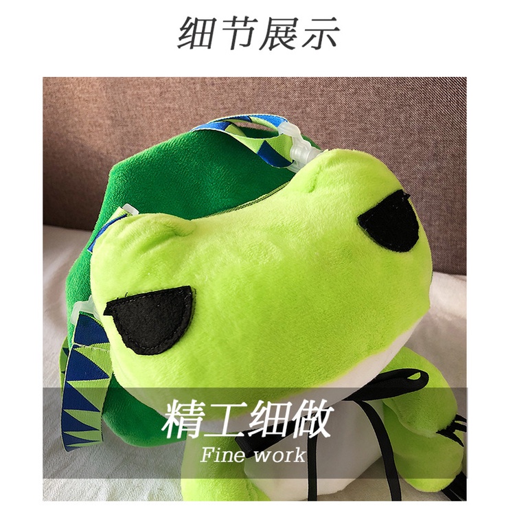 Túi Đeo Chéo Hình Chú Ếch Dễ Thương Phong Cách Nhật Bản Và Hàn Quốc