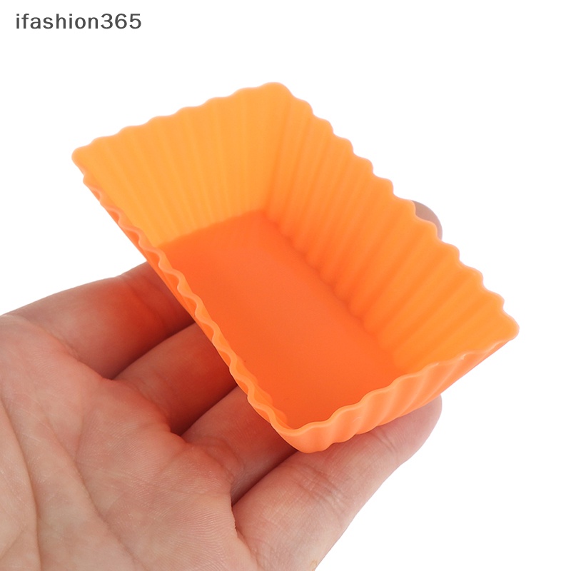 Set 12 Khuôn Silicon Làm Bánh Muffin 3d Thời Trang Tiện Dụng VN