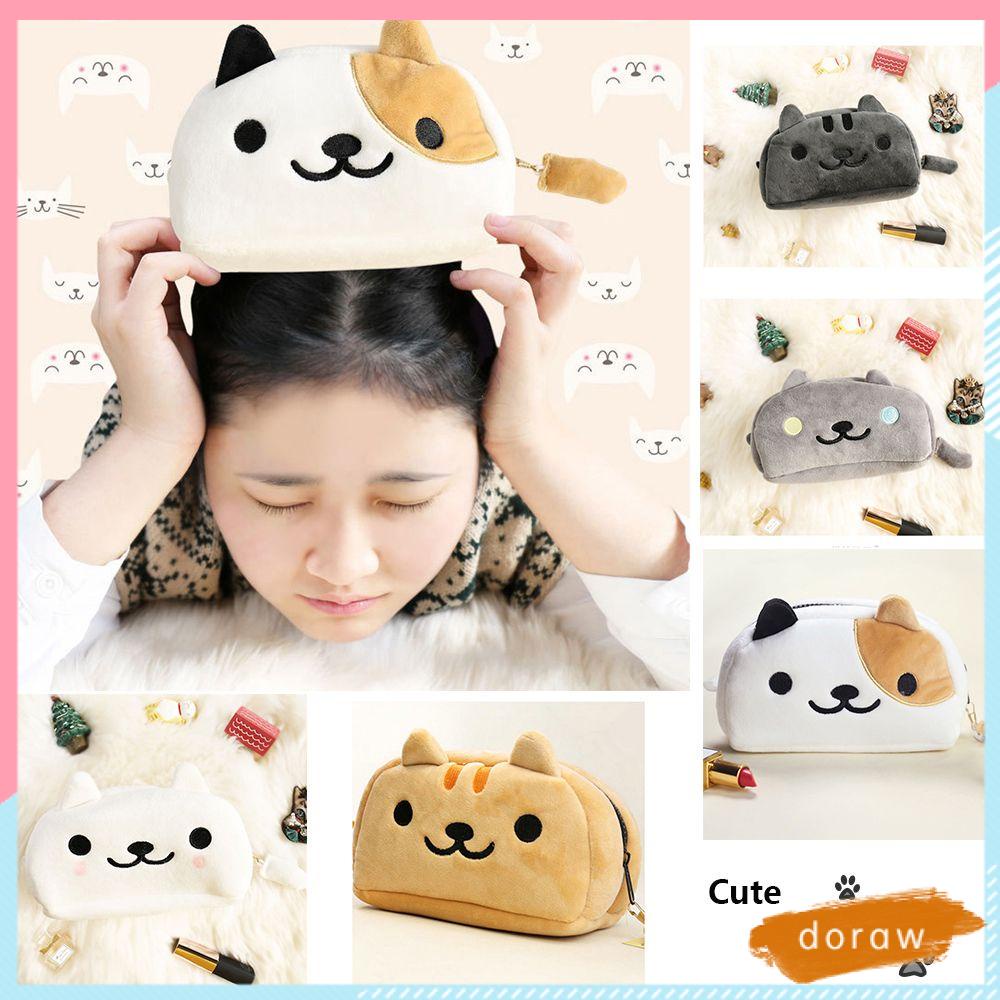 DORAW Túi Đựng Bút / Mỹ Phẩm Cỡ Lớn Tiện Dụng Cho Học Sinh Ốp