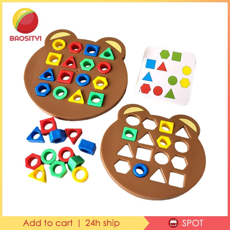 [Baosity1] Bộ Đồ Chơi Ghép Hình Khối Ghép Hình Phù Hợp Với Bé Gái Mẫu Giáo