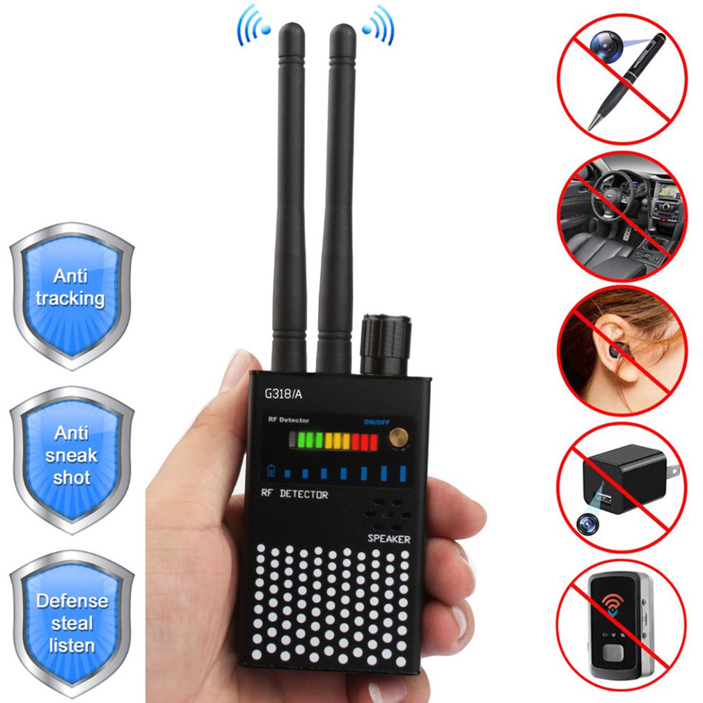 =Christmas=1 PCS Full Frequency Anti Wiretapping RF Signal Detector Beep Sweeper Detector