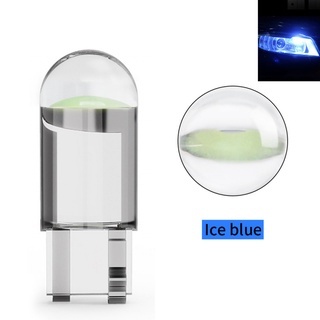 1 Bóng đèn 12V Led T10 COB W5W trong suốt, thay thế Đèn xinnhan, Demi Xe máy Ô tô
