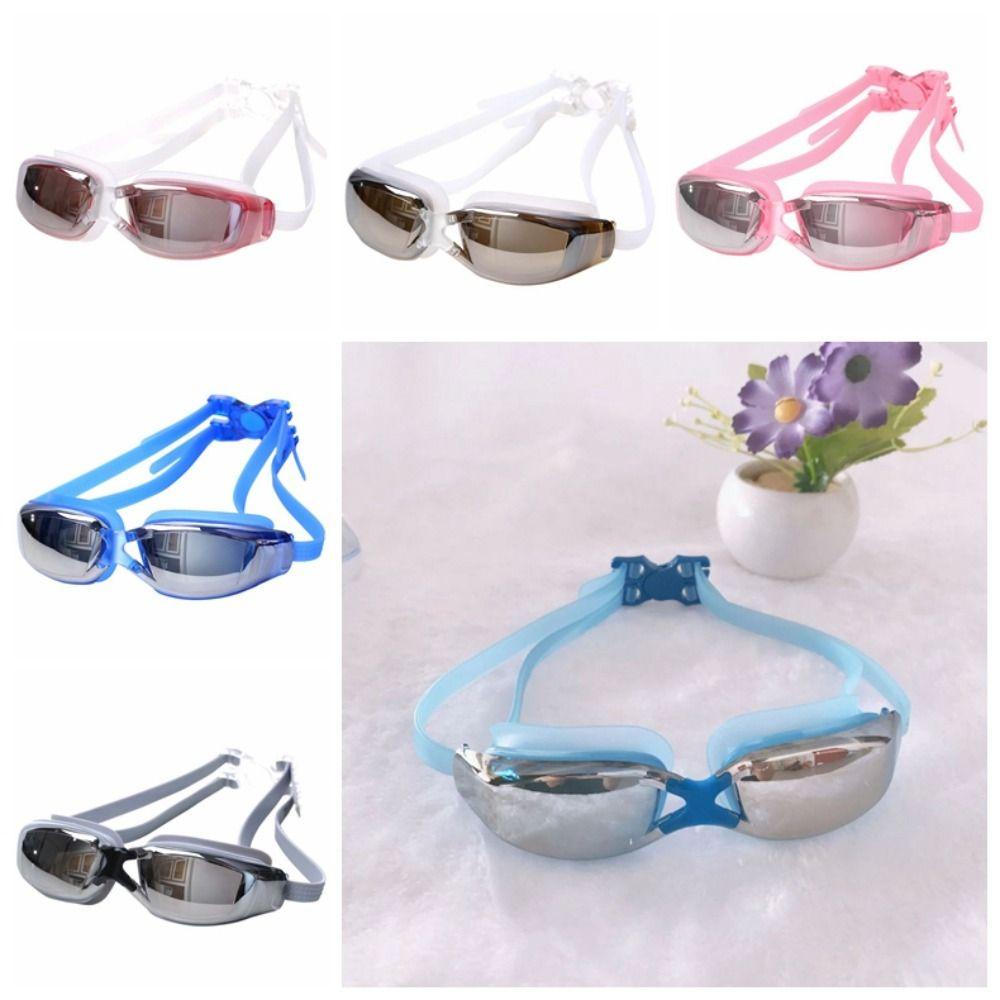 DYRUIDOJ Kính Bơi HD Trong Suốt Chống Sương Mù Không Thấm Nước Cho Nam Nữ