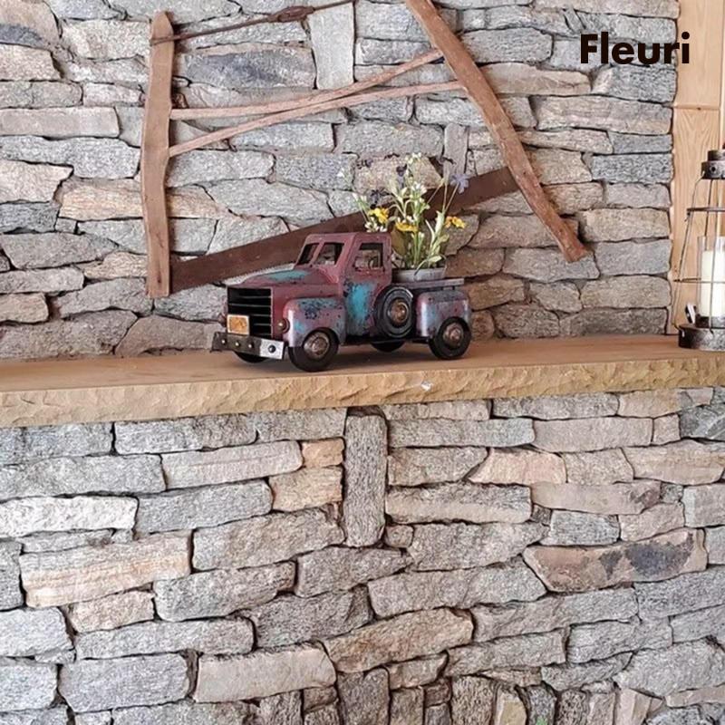 Giá Đỡ Chậu Hoa / Bánh Kẹo / Đồ Ăn Vặt Hình Xe Hơi Độc Đáo Trang Trí Bàn Làm Việc