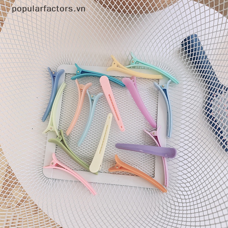 Set 10 Kẹp Tóc Một Hàng Không Đường May Cho Bé Gái