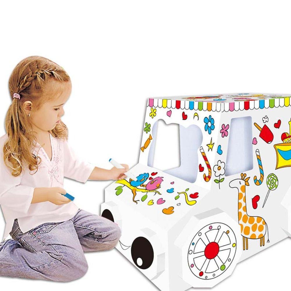 Giovanni Bộ Đồ Chơi Xếp Hình Ngôi Nhà Khủng Long 3D DIY