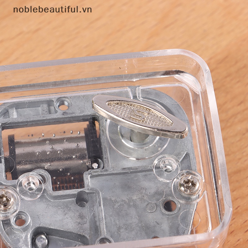 Hộp Nhạc Bằng Acrylic Sáng Tạo Dùng Trang Trí Thủ Công