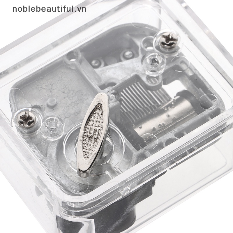 Hộp Nhạc Bằng Acrylic Sáng Tạo Dùng Trang Trí Thủ Công