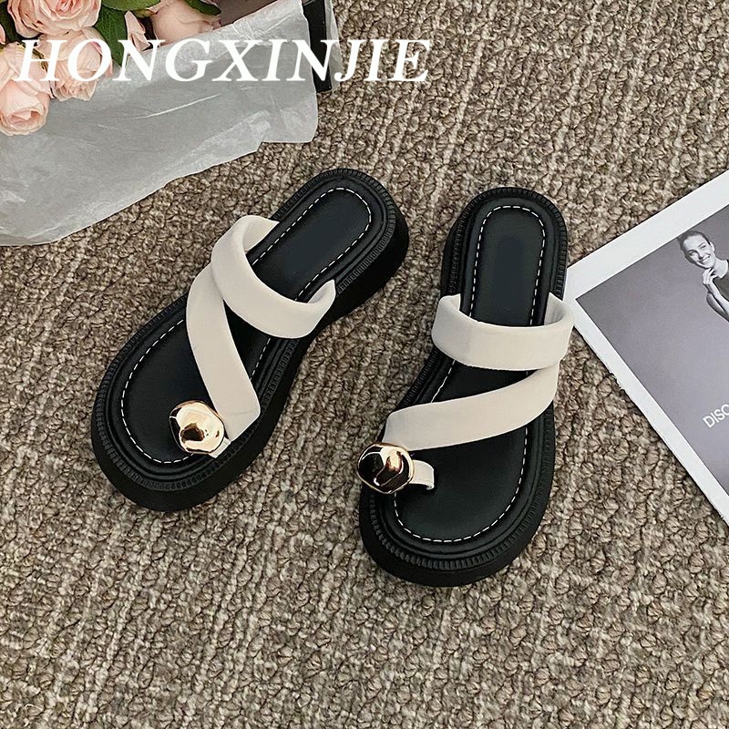 HONGXINJIE dép nữ dép sandal nữ d 2023 HOTSALE Sản phẩm mới vào mùa hè thời trang 062721