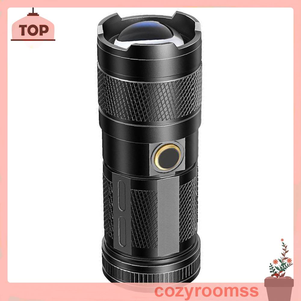 Đèn Pin 30W LED COB 1500mAh 1000LM Sạc USB Loại C Chống Thấm Nước