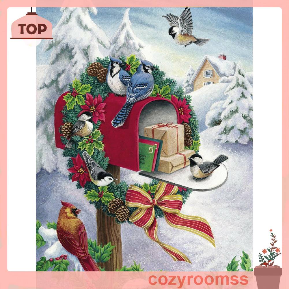 Tranh Đính Đá Kim Cương Toàn Bộ 5D DIY Hình Vẽ Nghệ Thuật Trang Trí Nhà Cửa