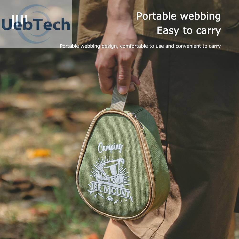 Túi Đựng Bát Đĩa Cốc Bằng Vải Oxford Mang Đi Du Lịch / Cắm Trại Ngoài Trời Tiện Lợi