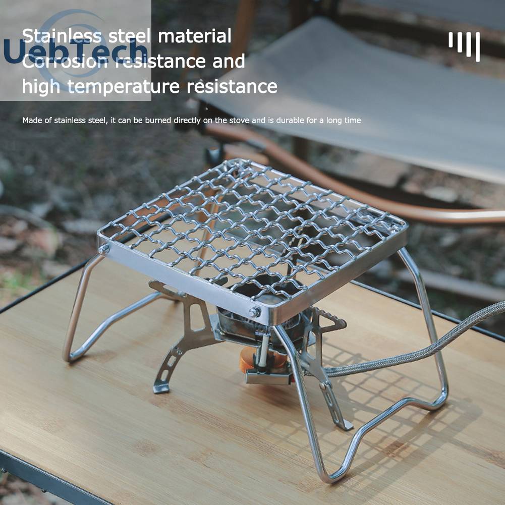 Vỉ Nướng BBQ Bằng Thép Không Gỉ Có Thể Gấp Gọn Tiện Dụng