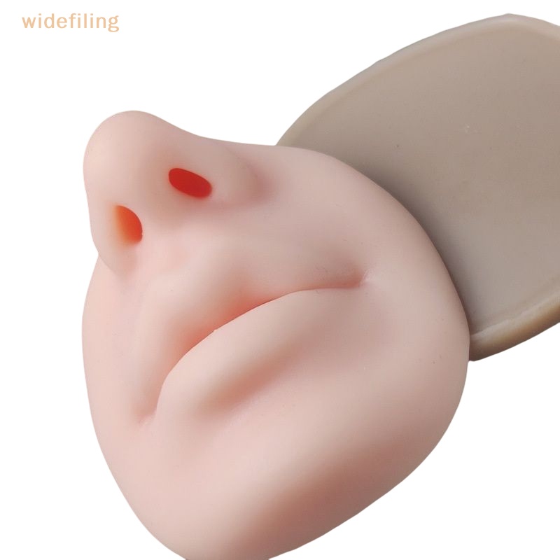 1 Mô Hình Môi / Mũi / Môi Bằng Silicone 5D