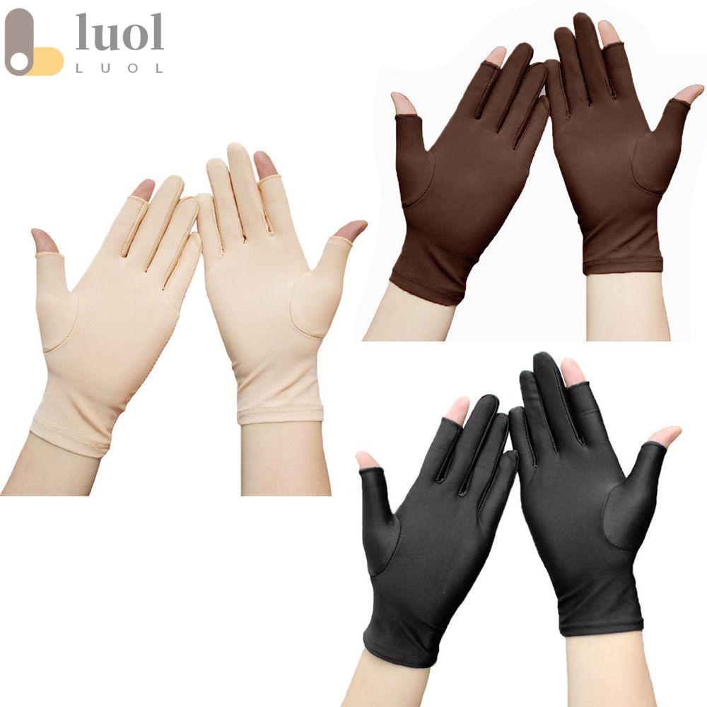 LUOL Găng Tay Thể Thao / Lái Xe Ngắn Chất Liệu Thun Mỏng Thoáng Khí