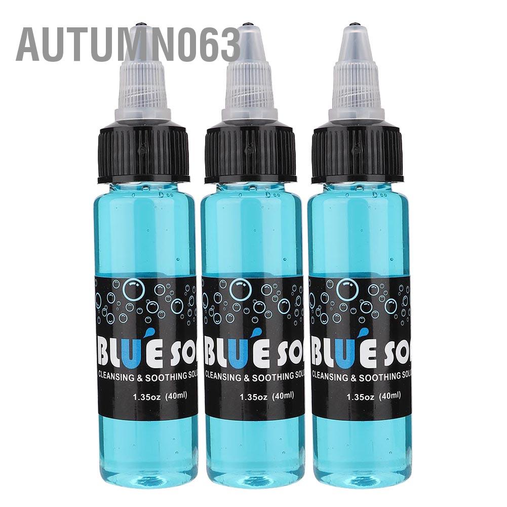 Autumn063 Dung dịch làm sạch hình xăm dịu độ phong phú cao Xà phòng dạng lỏng 40ml / Chai
