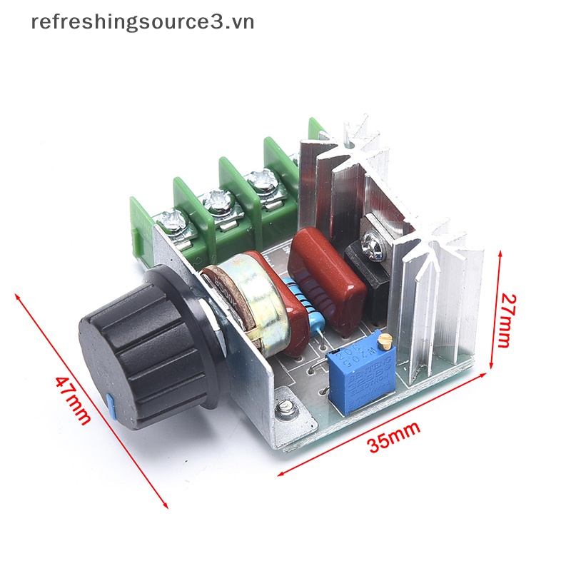 Bộ Điều Chỉnh Tốc Độ Điện Áp 220V 2000W REFRE3 3.vn