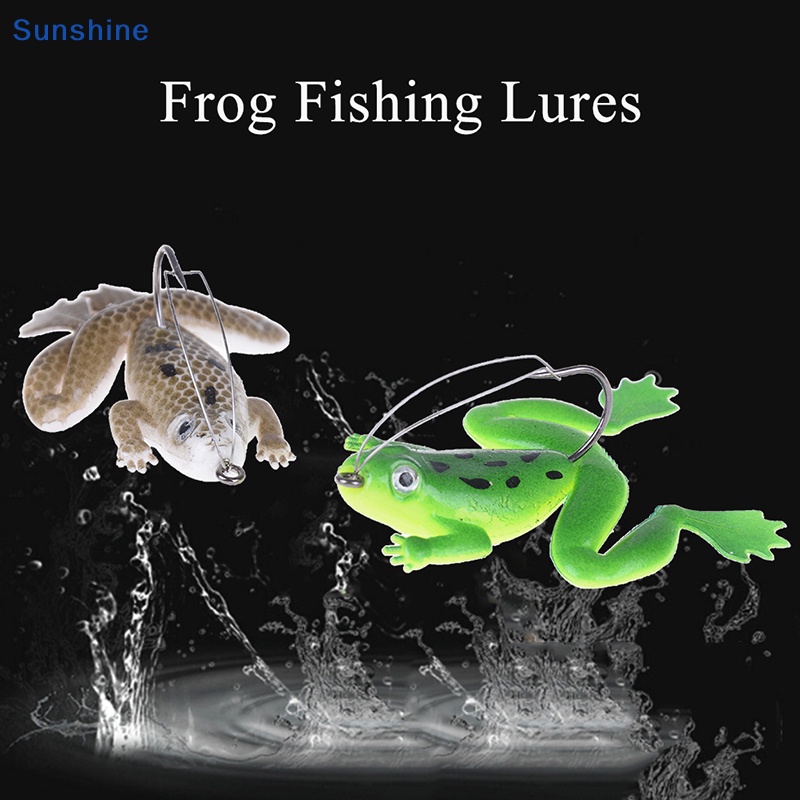 1 Mồi Câu Cá Hình Con Ếch Bằng Nhựa Có Móc Cỡ 6L Vn VN