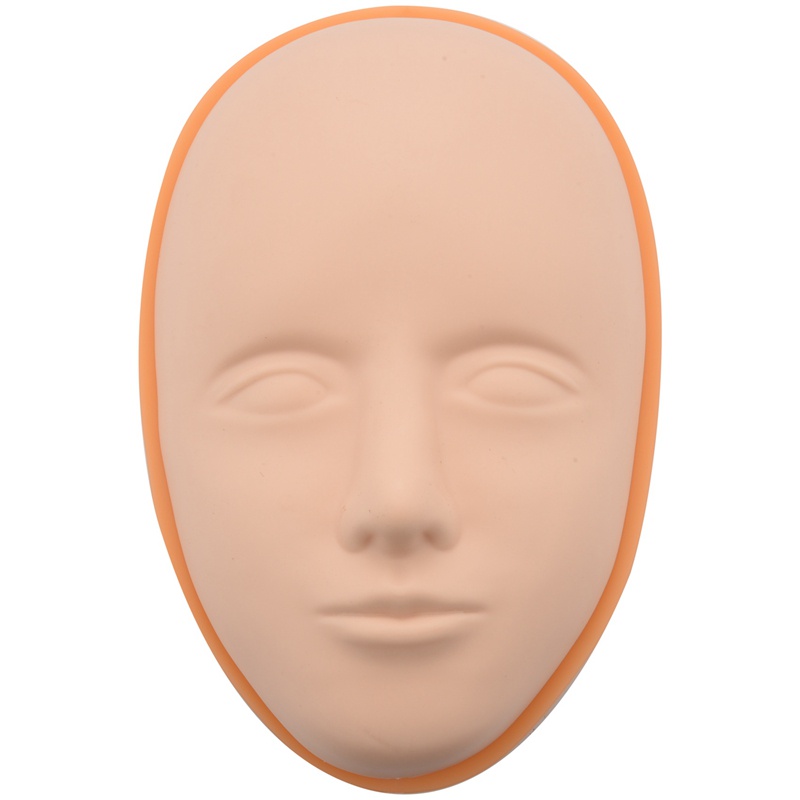 Đầu Ma Nơ Canh 5d Bằng silicone Dùng Luyện Tập Trang Điểm Lông Mày / Môi