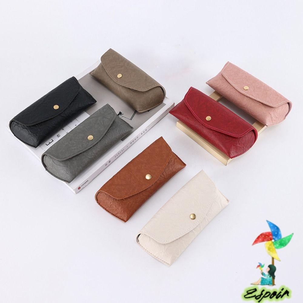 ESPO Vỏ Da PU Bảo Vệ Mắt Kính Chống Áp Lực Tiện Lợi