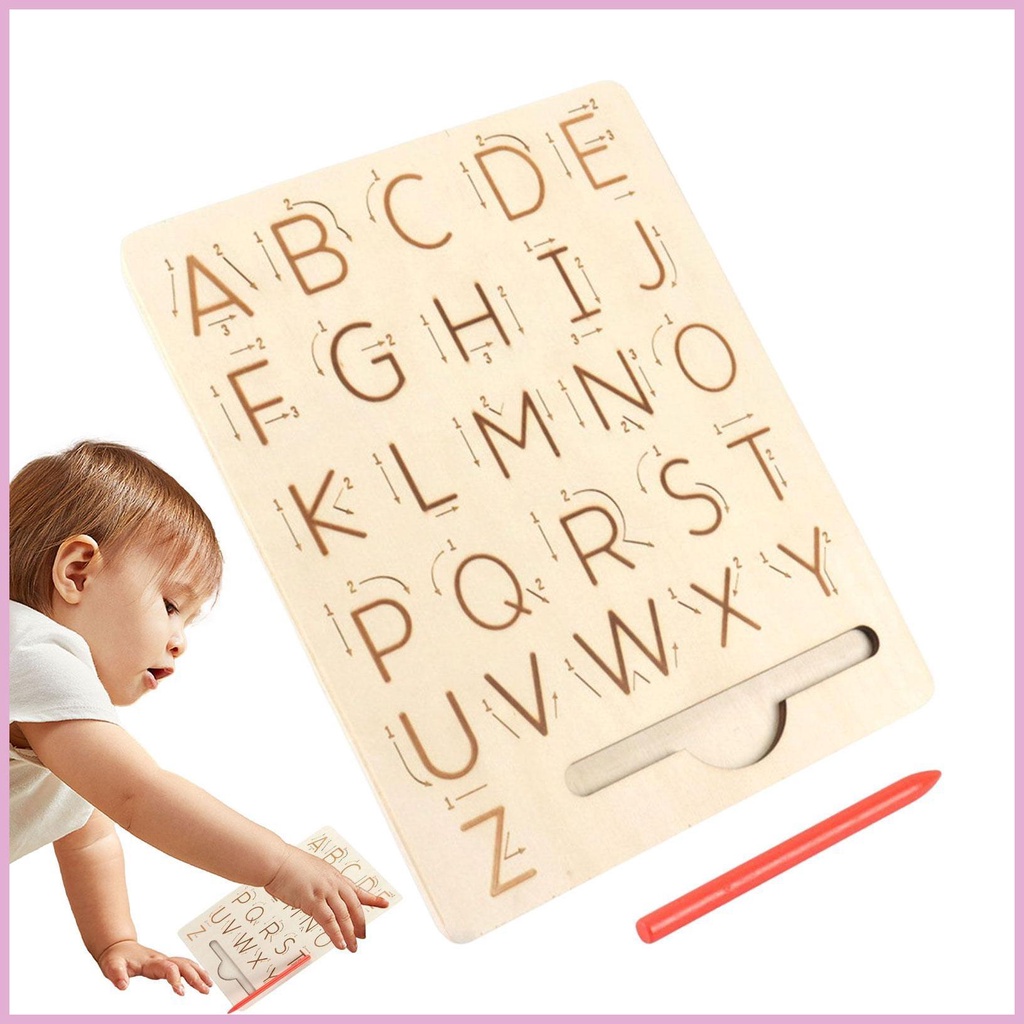 Bảng Chữ Cái Hai Mặt Đồ Chơi Dạy Học Theo Phương Pháp Montessori Cho shinvn shinvn