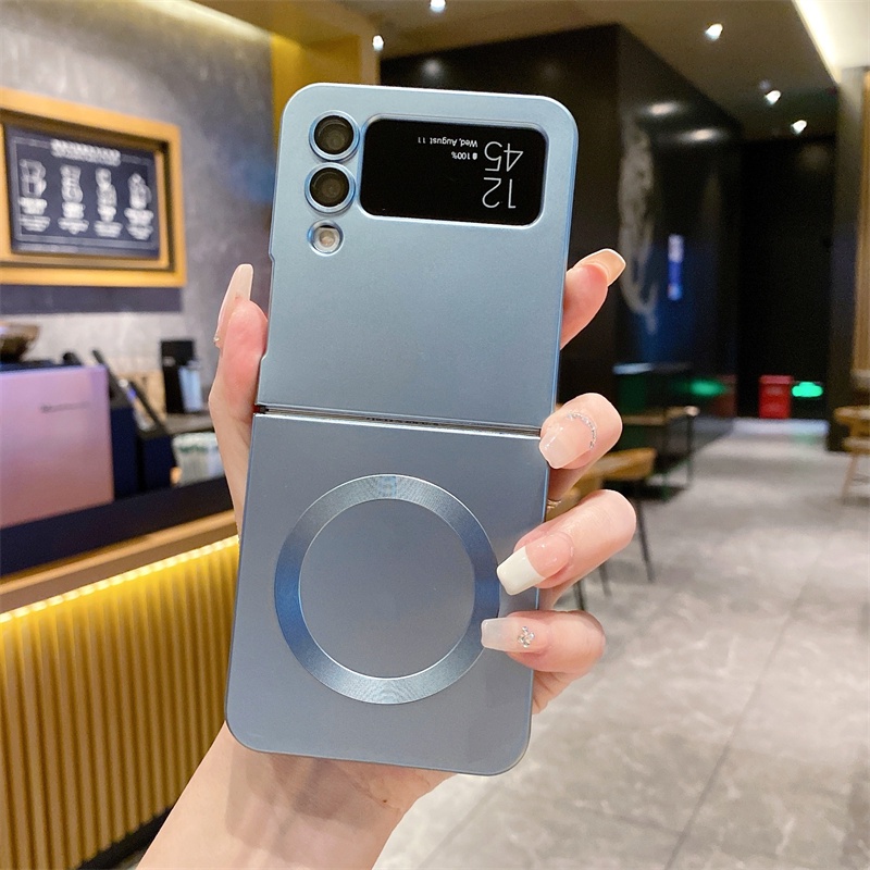 Ốp Điện Thoại Silicone Mềm Siêu Mỏng Chống Sốc Cho SamsungZ Flip3 4 5