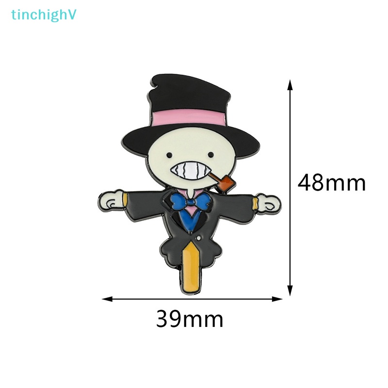 [TinchighV] Ghim Cài Áo Kim Loại Hình Bù Nhìn Lâu Đài Hoàng Tử Scarecrow Prince Thời Trang Chất Lượng Cao [Mới]