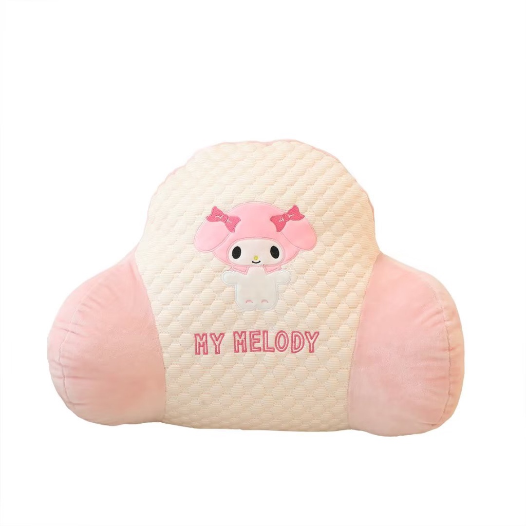 SANRIO Gối Tựa Lưng Dáng Dài Thoáng Khí Họa Tiết Hoạt Hình Kuromi Cinnamon Cho Ghế Sofa / Xe Hơi / Văn Phòng
