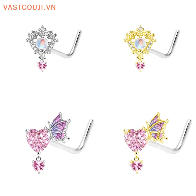 1 Khuyên Rốn / Núm Vú Giả Hình Trái Tim Thời Trang Cho Nữ