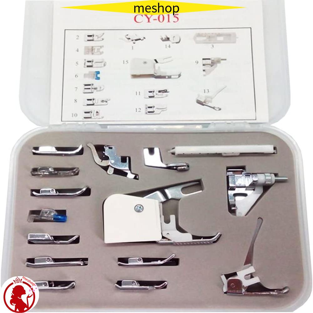 ME Bộ Chân Vịt Máy May Đa Năng Với Cạnh Khâu Viền Tấm Chuyển Đổi Thấp