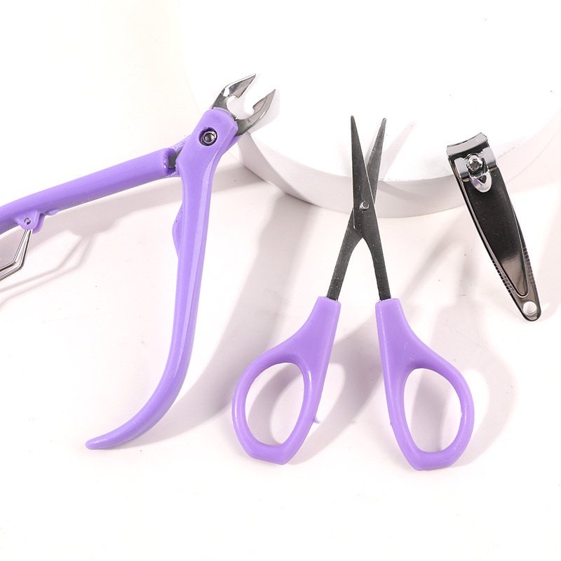 Bộ 3 Dụng Cụ Chăm Sóc Móng Tay Bằng Thép Không Gỉ