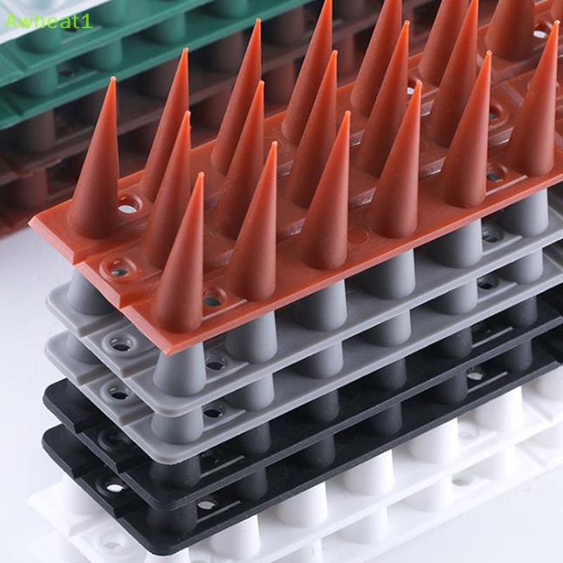 Hàng Rào Đinh Bằng Nhựa Chống Chim Chóc / Mèo An Toàn Ngoài Trời Awheat1 Mới